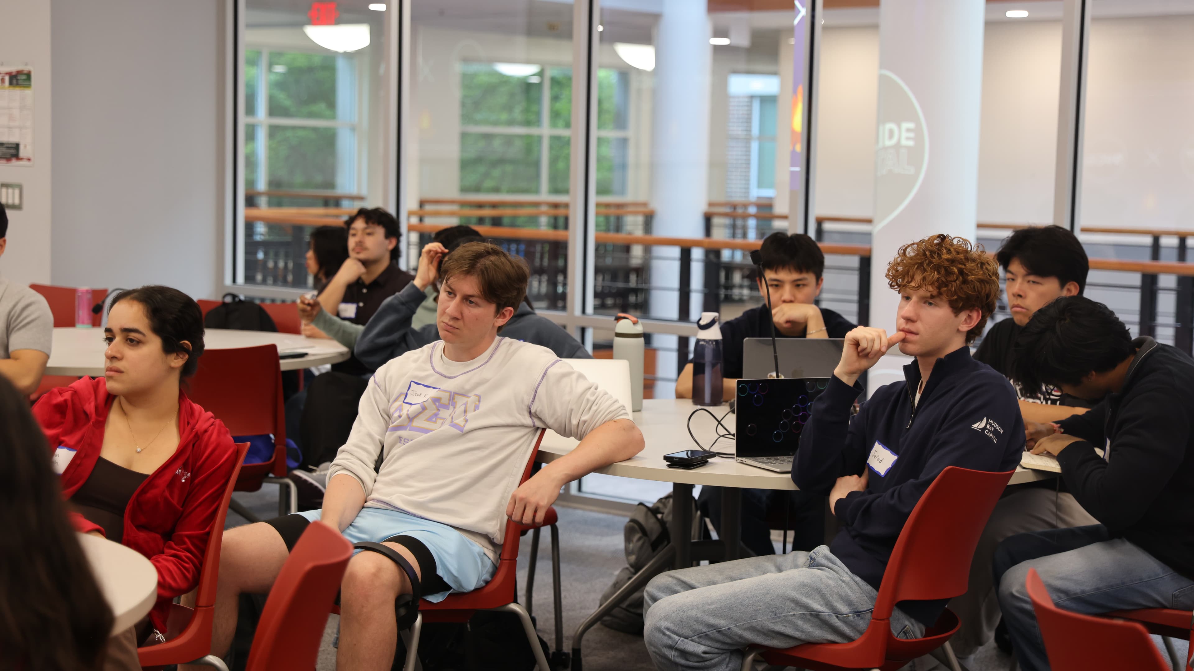 DVCG analysts working through a session together